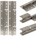 Tracker Boat Dual Offset Hinges - 2 5/8 X 12 Inch Aluminum (pair)