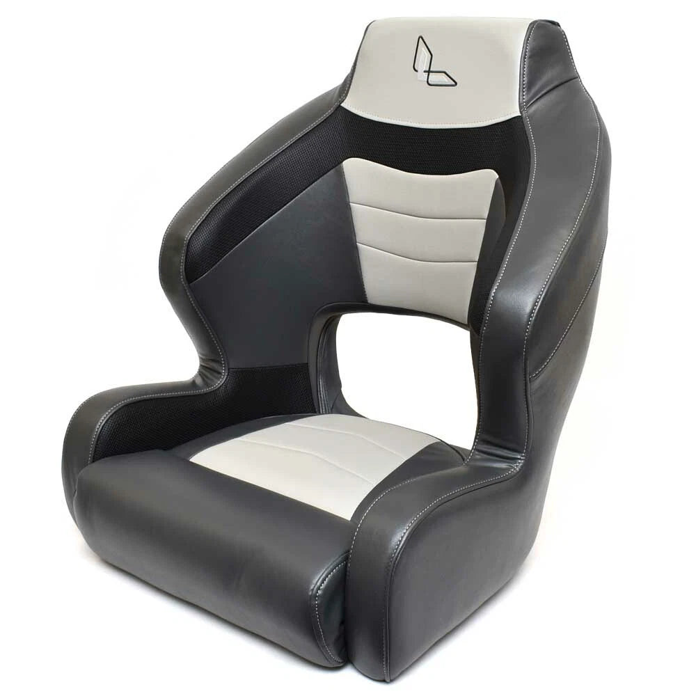 Lowe Boat Helm Bucket Seat 2370881 - Charcoal Gray