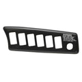 Malibu V-Ride Boat Blank Switch Panel 5423017 - Metallic Black