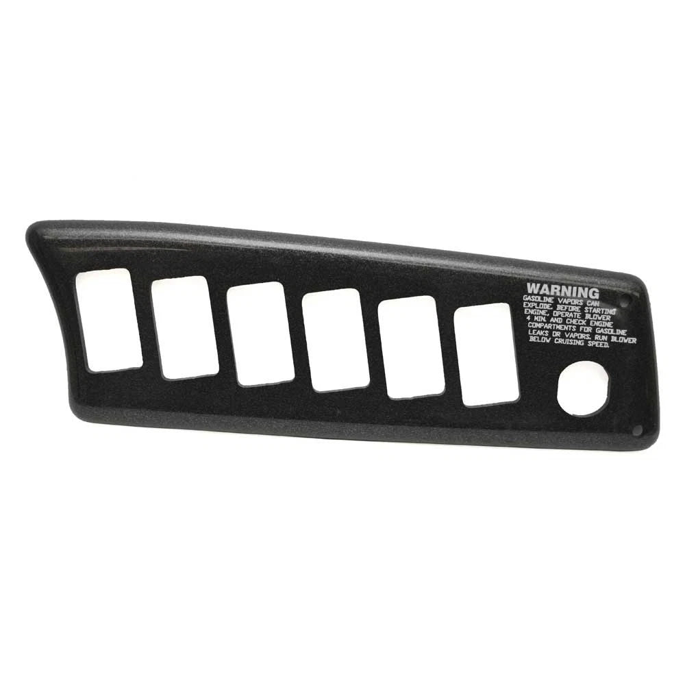 Malibu V-Ride Boat Blank Switch Panel 5423017 - Metallic Black