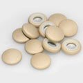 Boat Button Snap Covers - Opulence Oyster 3/4 Inch (set of 12)