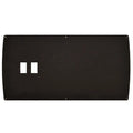 2000 Ranger 618T - 620T Boat Blank Switch Panel - Black Aluminum
