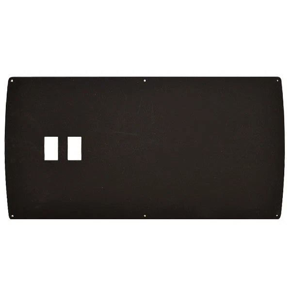 2000 Ranger 618T - 620T Boat Blank Switch Panel - Black Aluminum