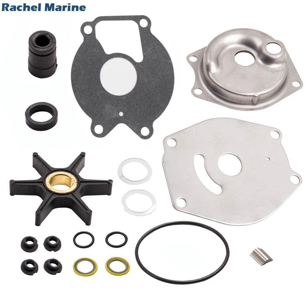 Outboard Engine Water Pump Impeller Kit for Mercury 9.9 15 18 20 25HP 46-99157T2