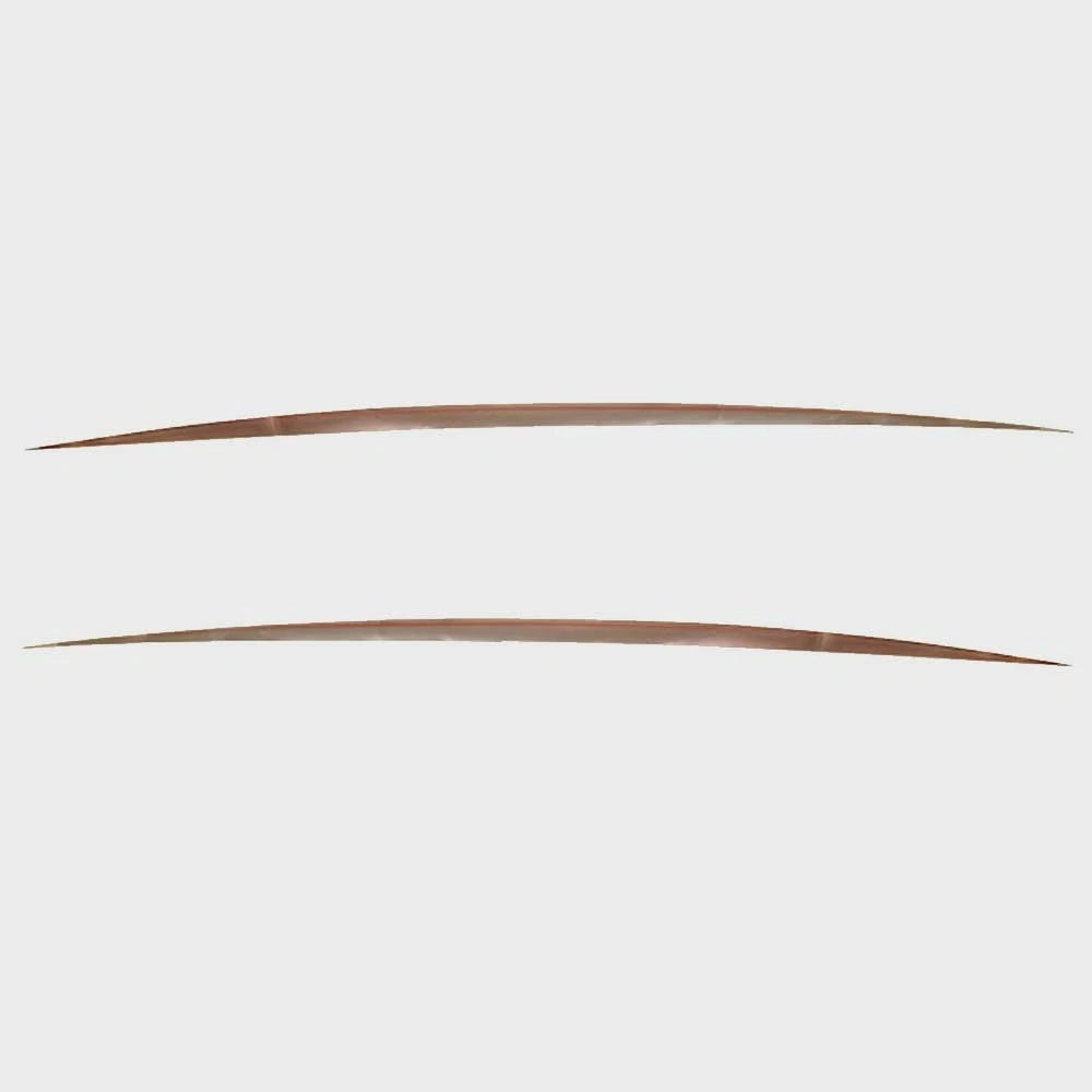 Crestliner Boat Decals 4621-DCL-1658 - Bronze Red Stickers (set of 2)