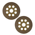 2 Pack: Service Brake Disc Fits John Deere Replaces AT179503