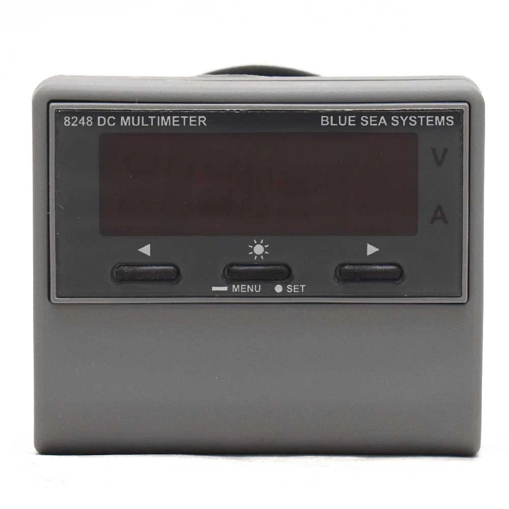 Blue Sea Systems Boat DC Digital Meter 8248 - Multi-Function with Alarm