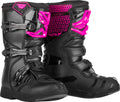 Fly Racing Youth Maverik Offroad Motorcycle Boots Pink/Black US 3