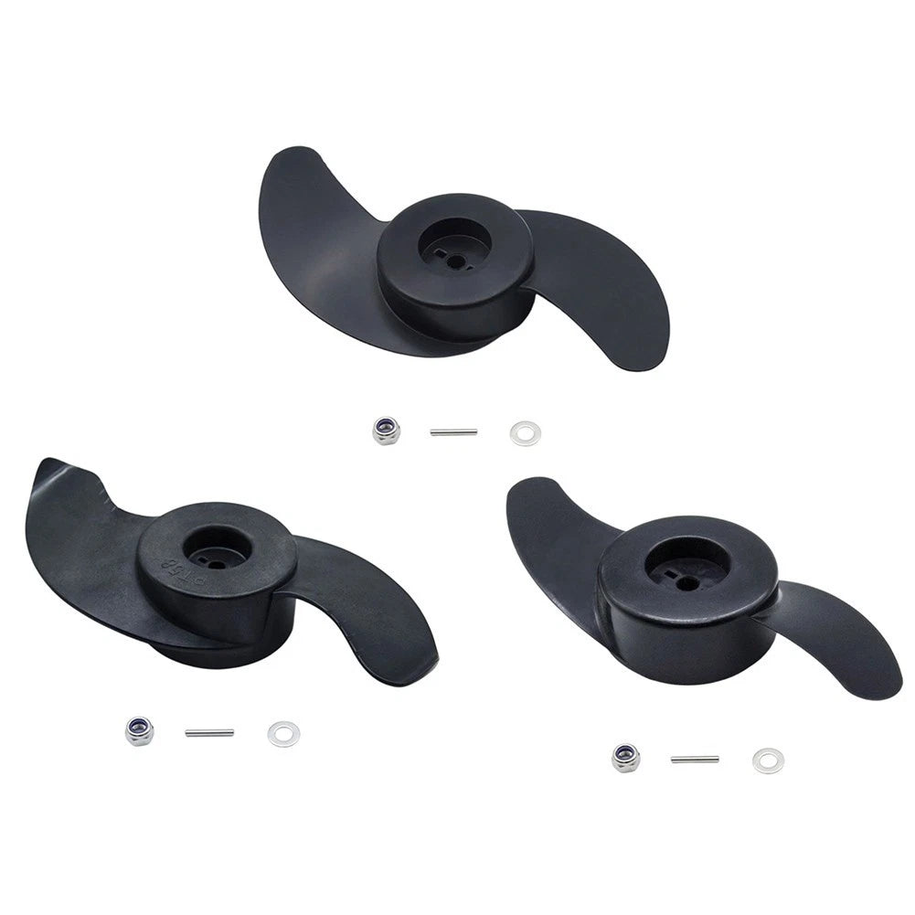 Anti-tangling Outboard Propeller Balanced Design Includes Washers and Pins