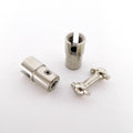 Stainless Steel Coupling Cardan 4 to 4mm for RC Boat Reliable Performance