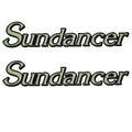 Sea Ray Boat Model Decals 136896 - Sundancer Pale Green Stickers (pair)