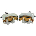 Front Brake Calipers with Pads for Yamaha Kodiak 700 YFM700 4x4 2016-2020 ATV