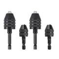 1:4-inch Hex Shank Versatile Conversion Drill Chuck for Cordless Screwdrivers