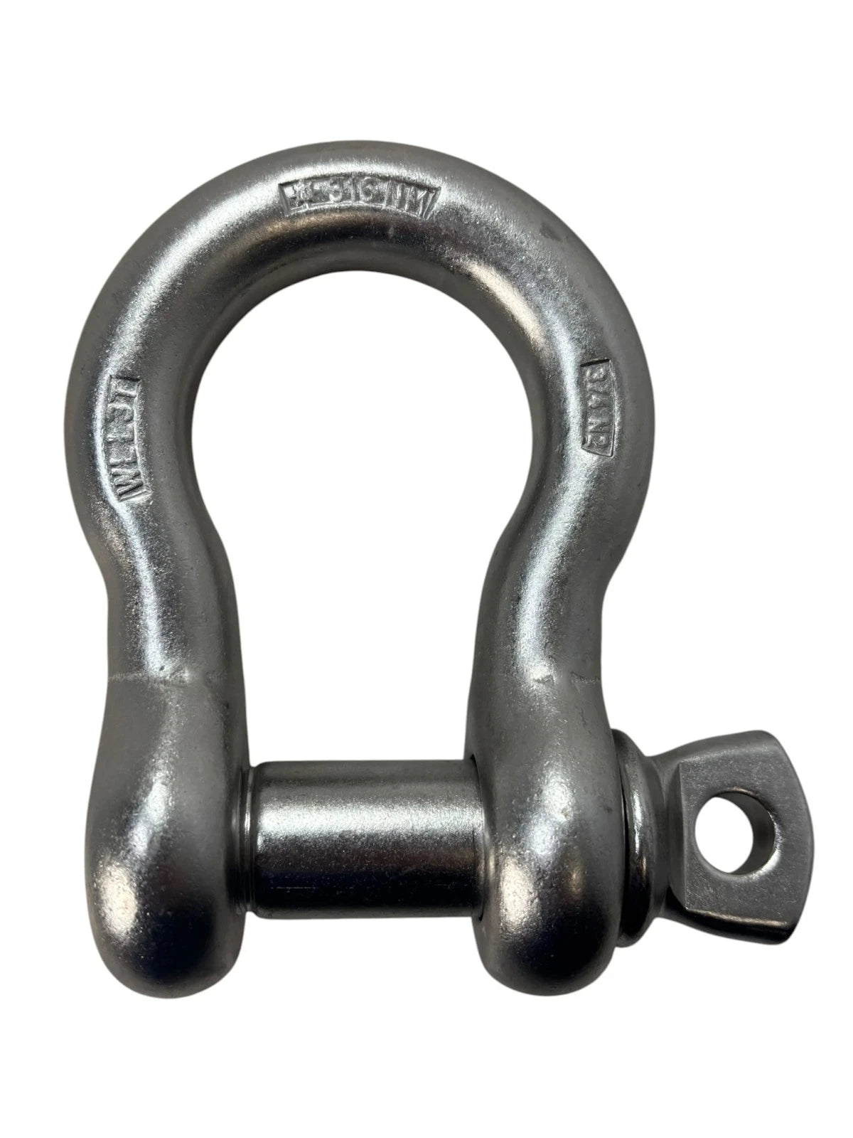 Boat Anchor Shackle, 3/4" T316 Stainless Steel 3 Ton WLL