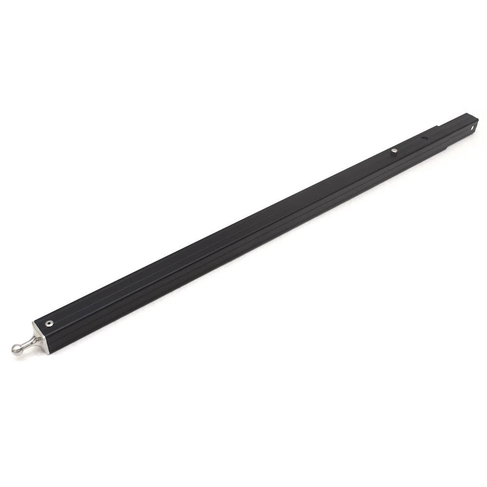 Pontoon Boat Bimini Stanchion Strut - 33 1/2-36 1/2 Inch Black Aluminum
