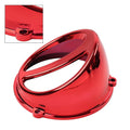 Motorcycle Modified Fan Cover Pig Nose Wind Leaf Cover for GY6 ForJog50 Red