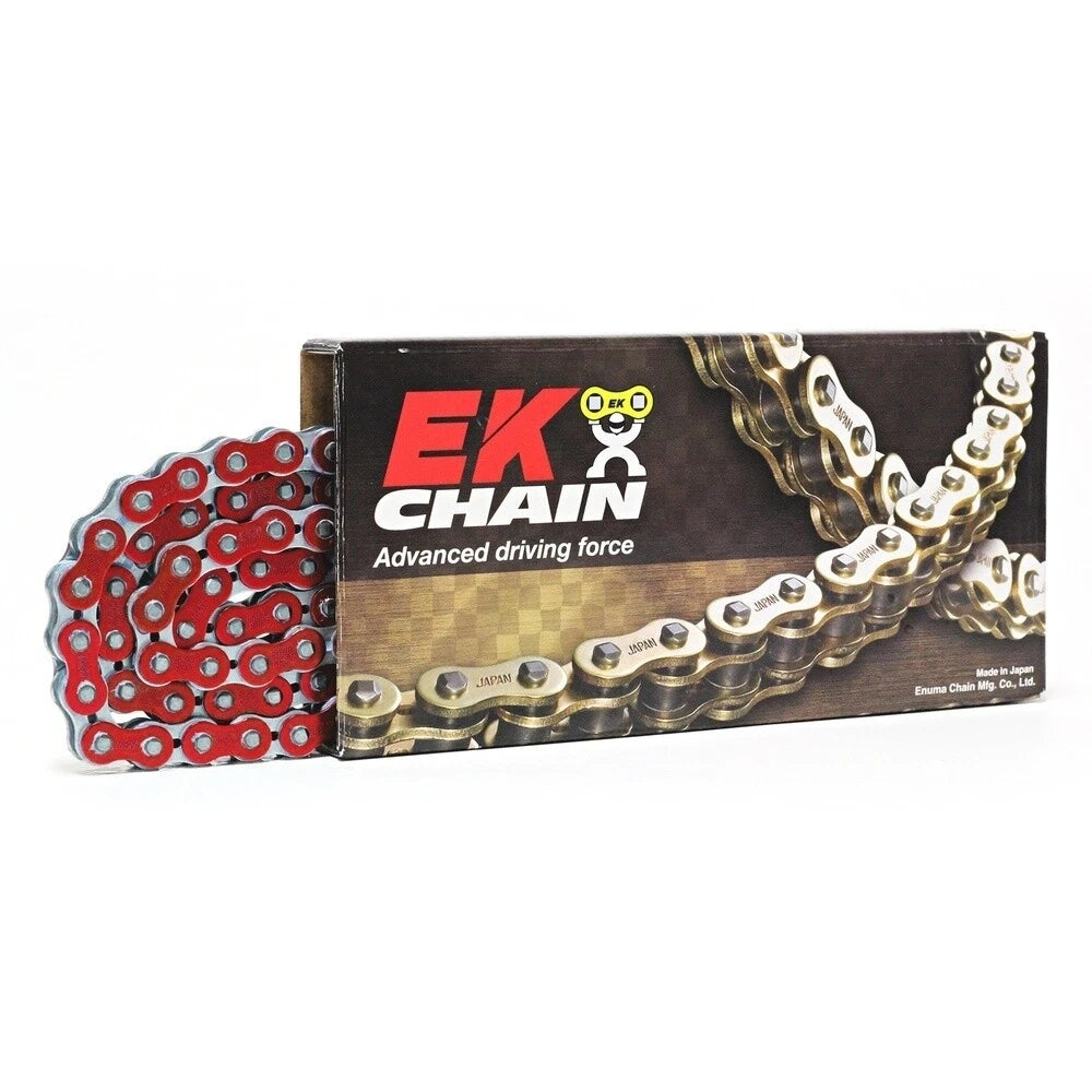 EK Chain for Can Am DS650 2000-2007 NX-Ring Super H/Duty Metallic Red >530