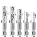 1/4inch Hex Shank Drill Bit for Metal Plastics Quick Change M2 HSS