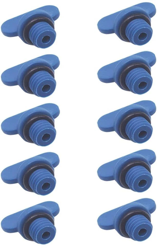 Mercruiser Manifold Engine Block Drain Plug Kit(Pack of 10) 22-806608A02&1 8-4226