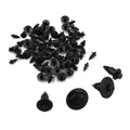 80PCS Motorcycle ATV Nylon Fairing Bolt Bodywork Push Pry Rivets Pin Kit Set