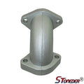 STONEDER 27mm YX-06 Intake Manifold Pipe Angled 0° for 125cc-160cc Pit Bike