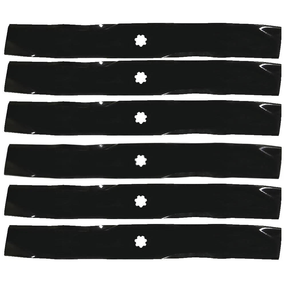 6 Pack: Mulching Blade Fits John Deere Replaces AM112991