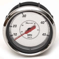 Faria Boat Speedometer Gauge SE5018A - Premier 3 3/8 Inch Silver