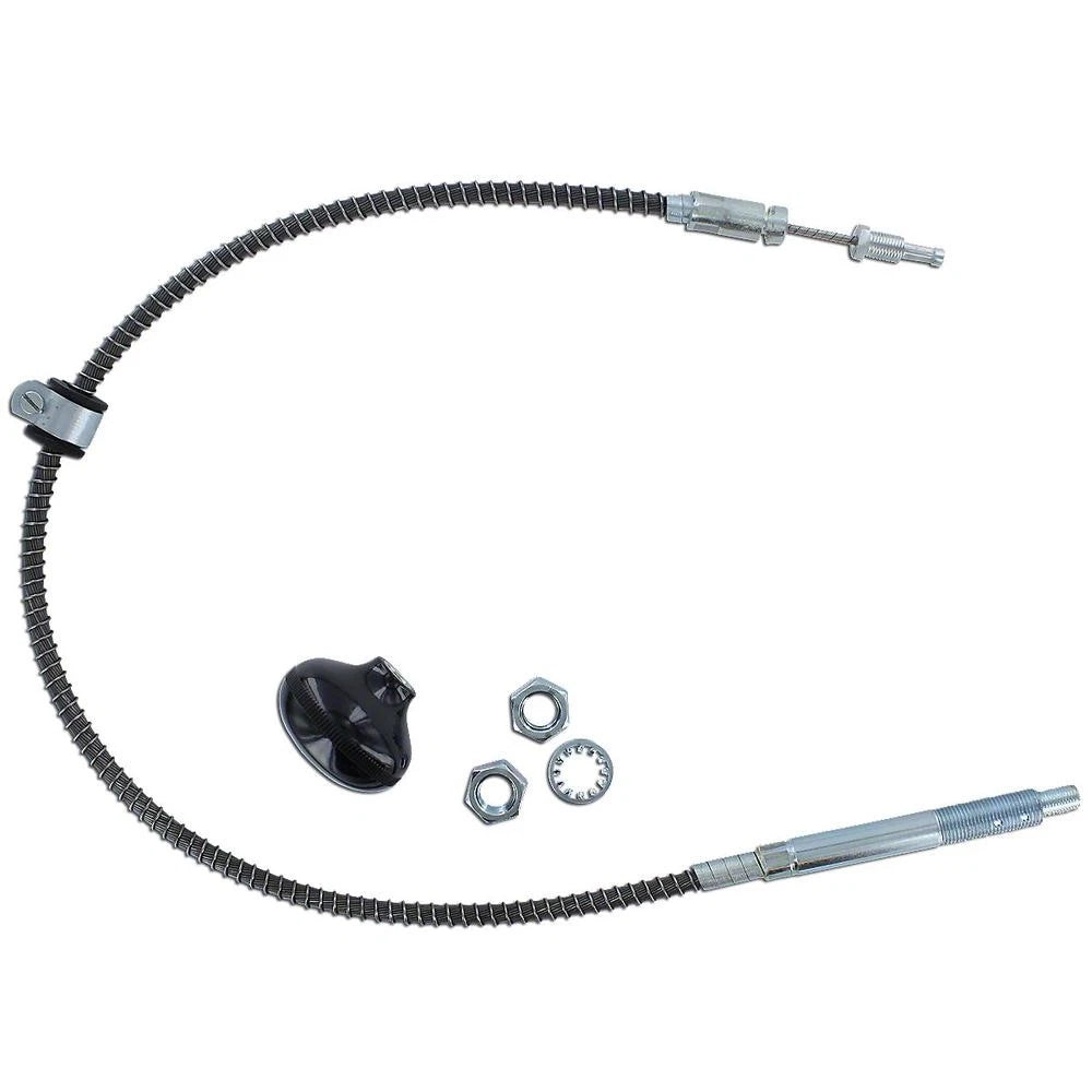 10B195 Sherman Transmission Shift Cable with Knob Fits Ford Fits Massey Ferguson
