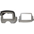 Lund Boat Instrument Panel Kit 2280351 - Black Silver Plastic