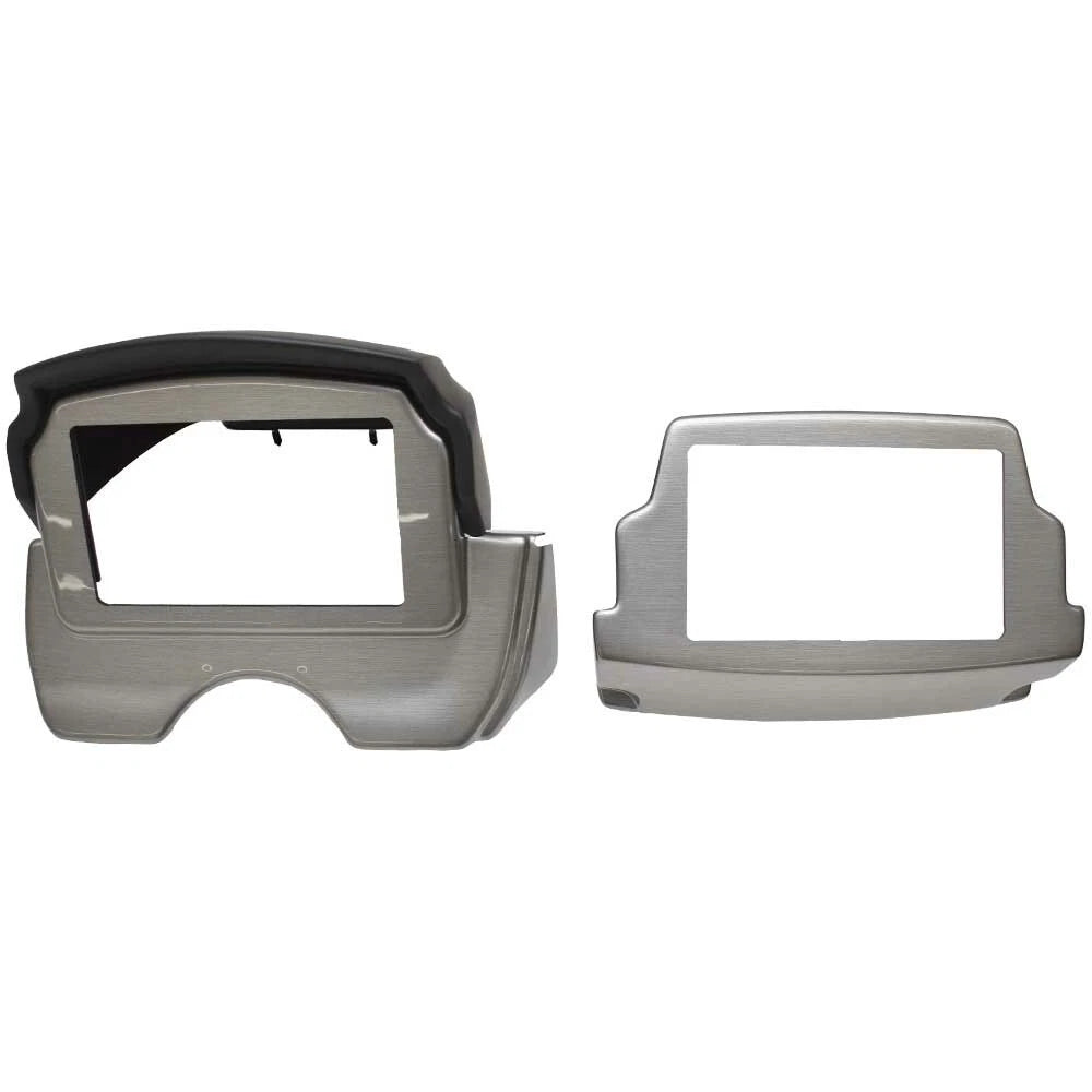 Lund Boat Instrument Panel Kit 2280351 - Black Silver Plastic