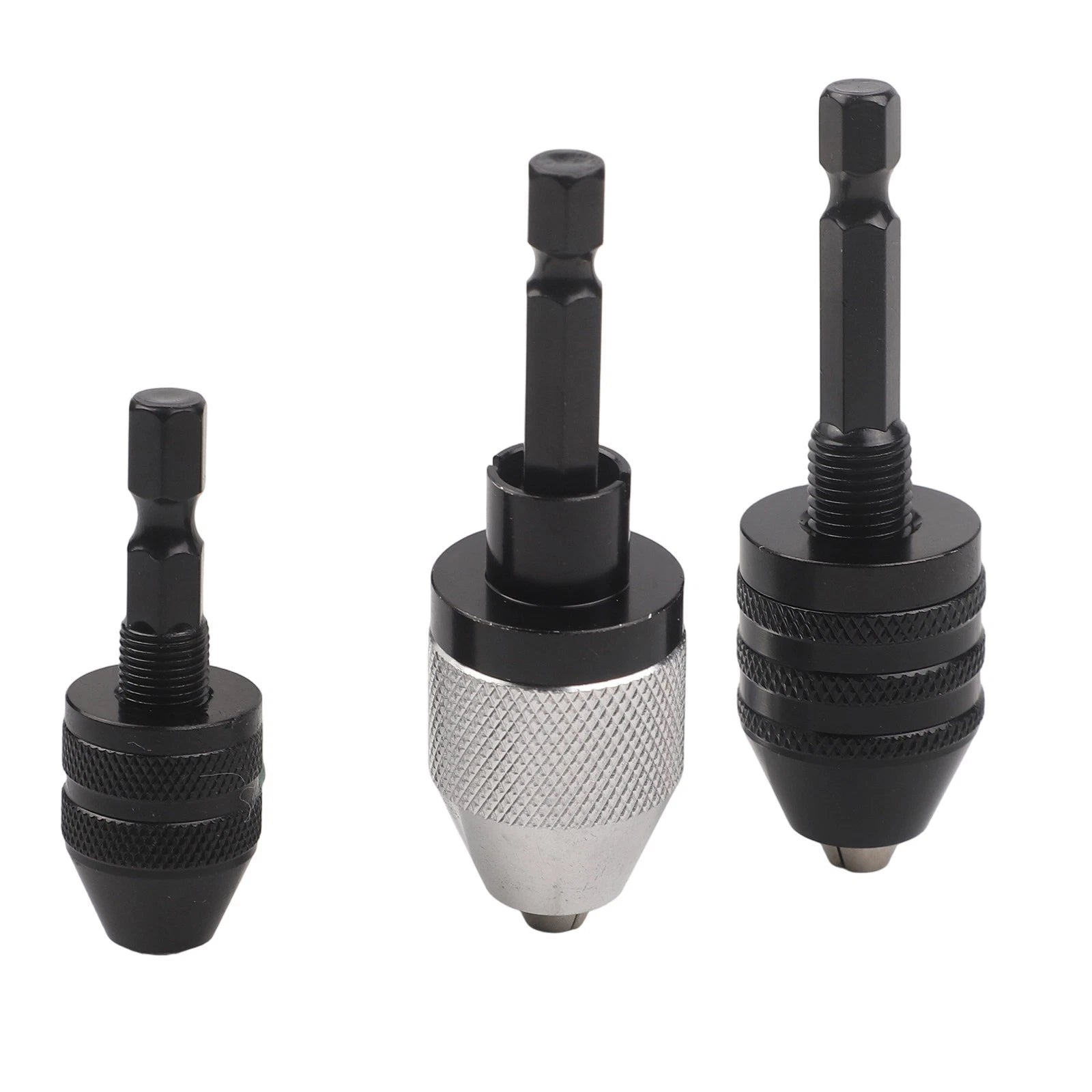3 Piece Drill Chuck Adapter Hex Shank Quick Change Drill Converter Tool 6 35mm