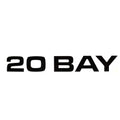 Lowe Boat Decal 2172991 - 20 Bay Black 19 1/8 X 2 3/4 Inch