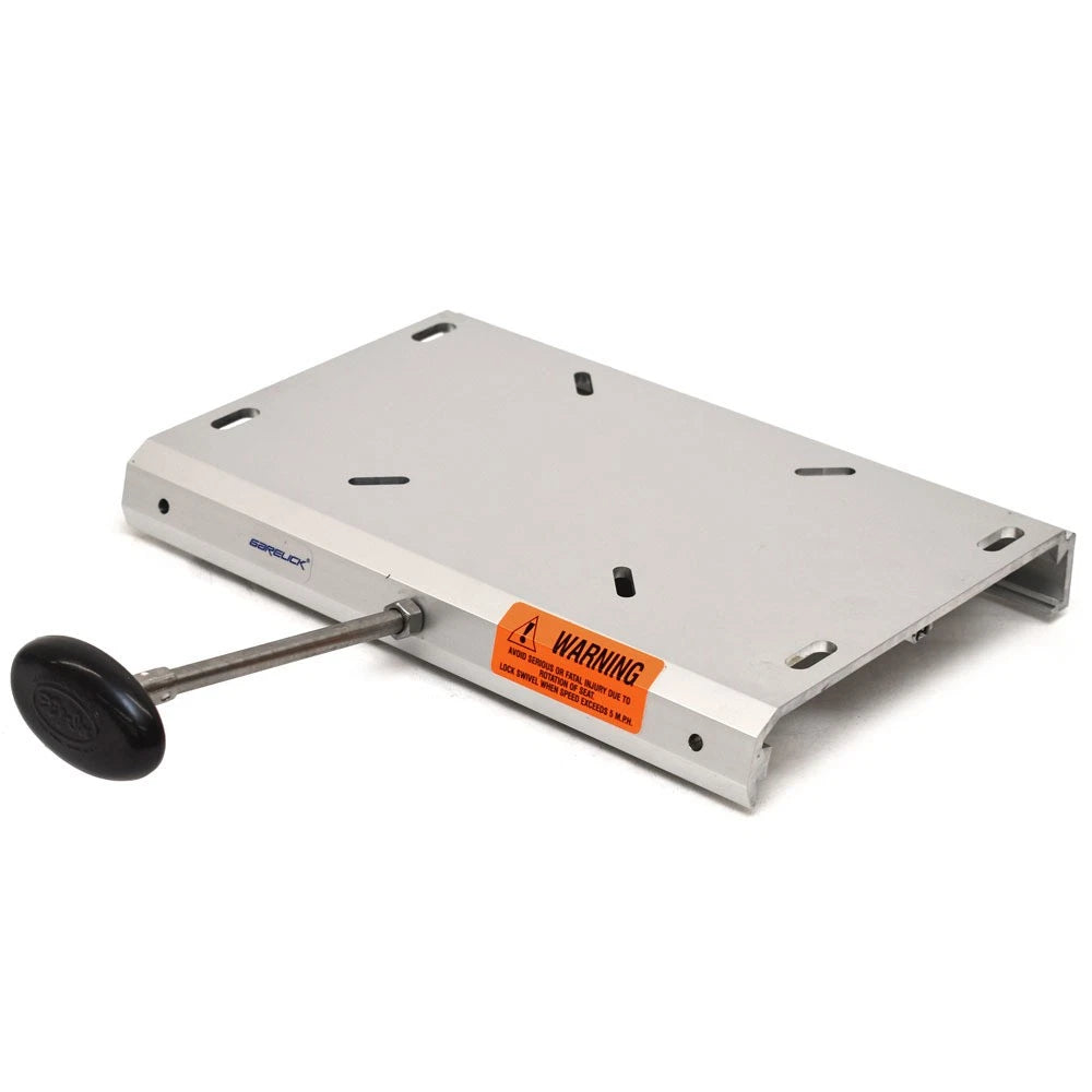 Garelick Boat Low Profile Seat Slide 75091 - Anodized Aluminum