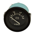 Teleflex Boat Volt Gauge 59643 - Hurricane 2 Inch Black