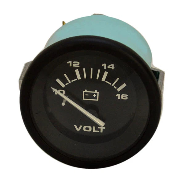 Teleflex Boat Volt Gauge 59643 - Hurricane 2 Inch Black