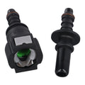 Straight Fuel Line Connector for Easy Maintenance and Transfer Efficiency