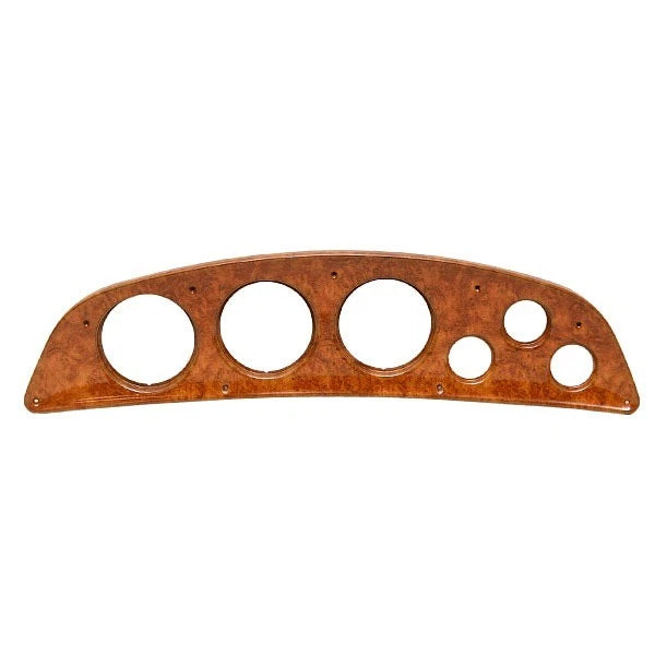 Rinker 410 Express Cruiser Boat Blank Gauge Panel 206616B - Woodgrain