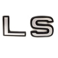 Ranger Boat Raised Decal Sticker 7604224 - LS 2 3/8 X 1 Inch Silver Black