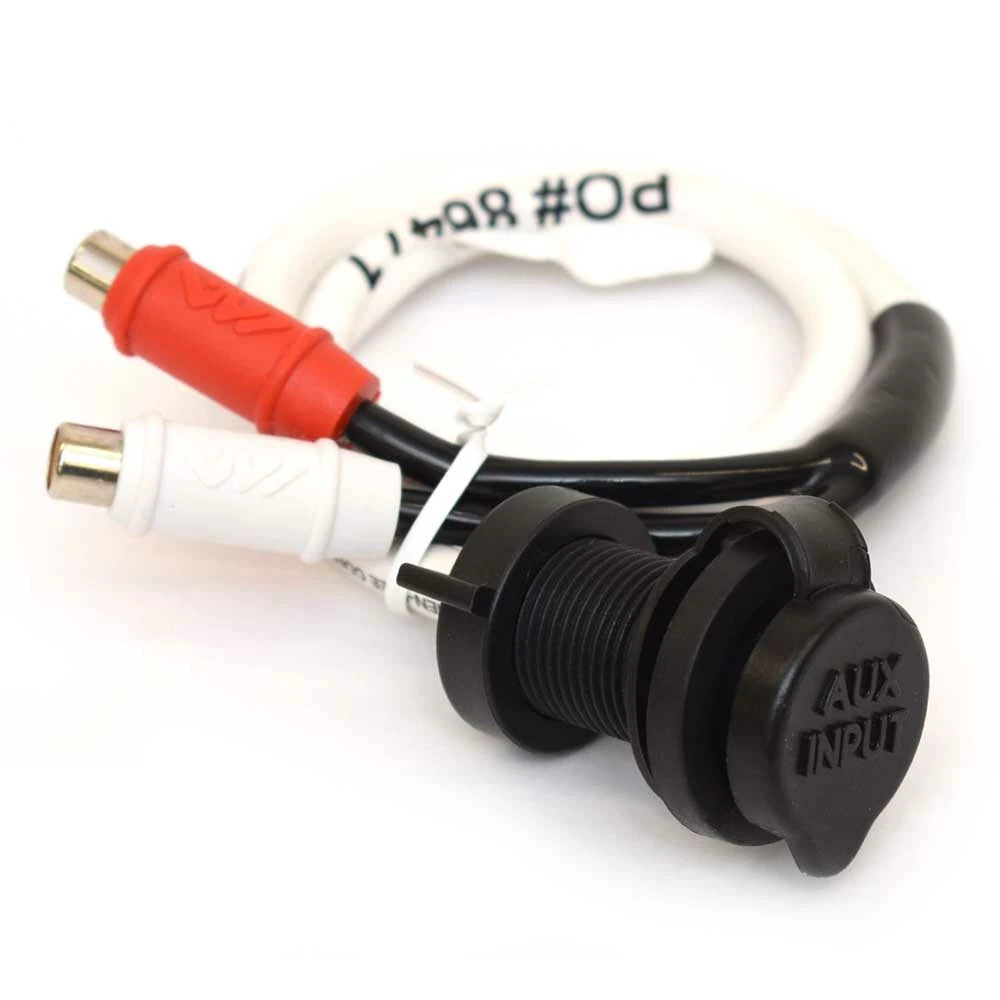 Chaparral Boat Aux Input Cable 44.00077 - 21 Inch White