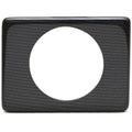 Lund Boat Blank Stereo Panel 2131763 - 5 1/4 X 3 7/8 Inch Black Silver