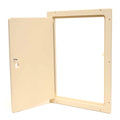 Parker Boat Transom Door 253390 - 15 1/4 X 21 Inch Cream Starboard