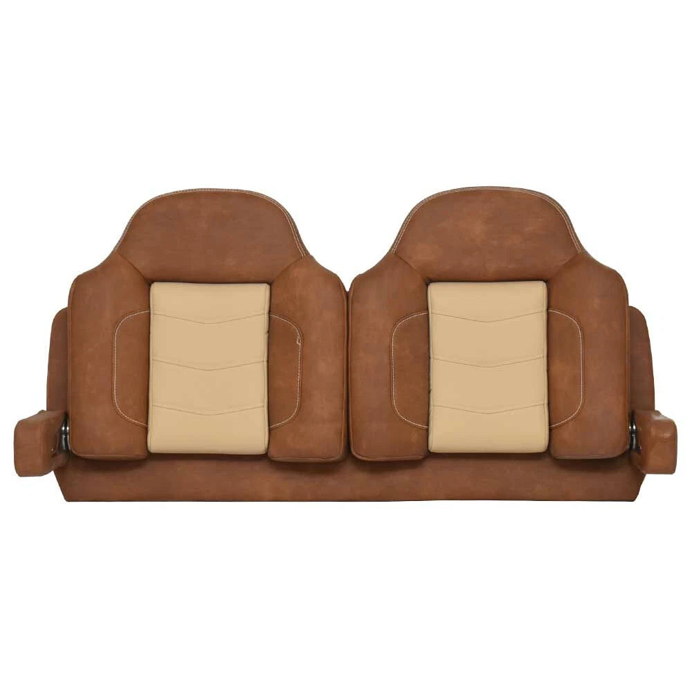 Scout Boat Helm Seat Backrest Cushion UHK198DD - Taco Brown Beige