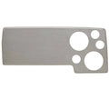 Pursuit Boat Blank Gauge Panel 5733240 - 24 1/2 X 10 1/2 Inch Silver