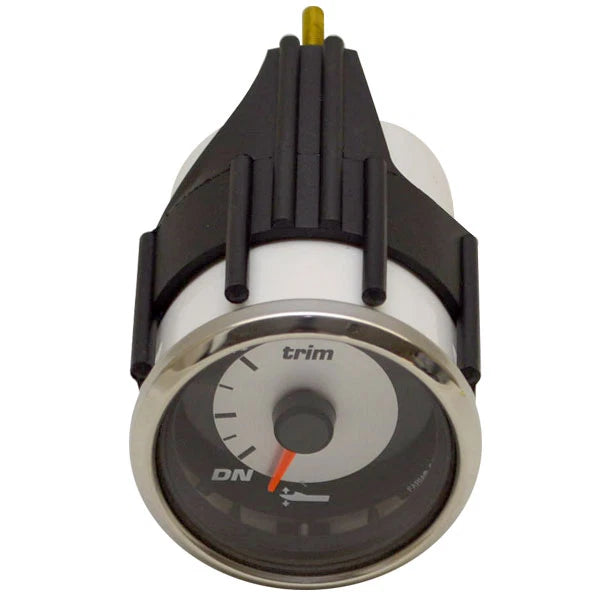 Faria Boat Trim Gauge GBC061A - Honda 2 Inch Silver Black