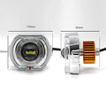 Reliable 45W Motorcycle Headlight with Easy Cable Installation Feature