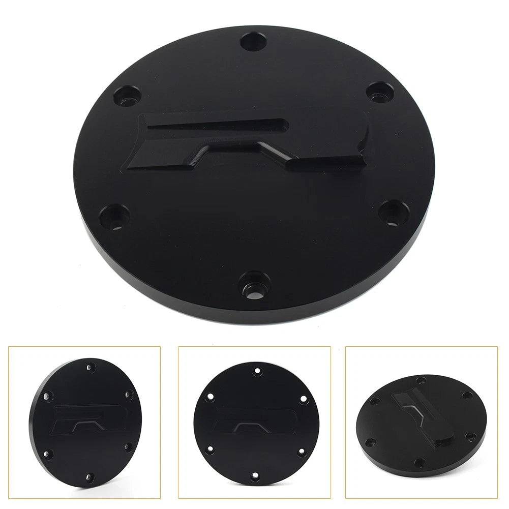 Derby Side Cover Cap for Suzuki Boulevard M109R 2006-2022 Black Motorcycle US
