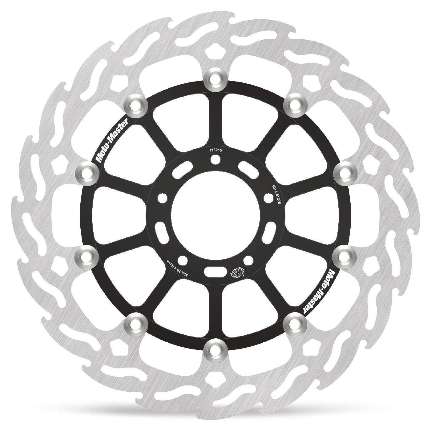 Moto Master Front Floating Brake Disc Flame for Ducati Diavel V4 1200 2023-2025