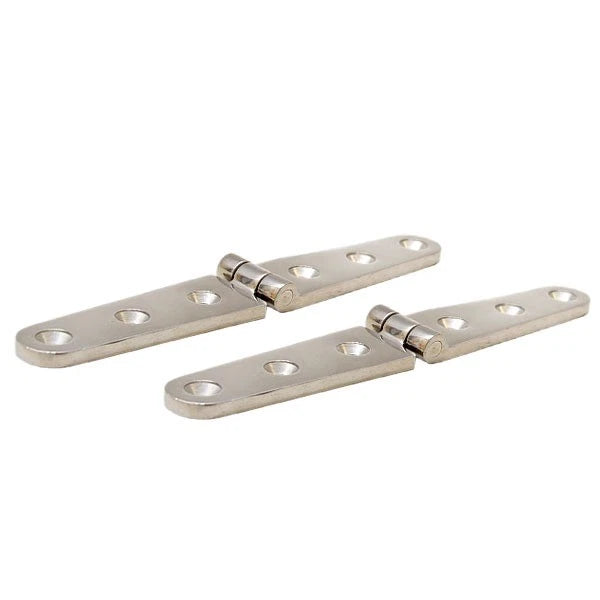 Boat Hatch Hinges - 6 1/4 X 1 Inch Stainless Steel (pair)