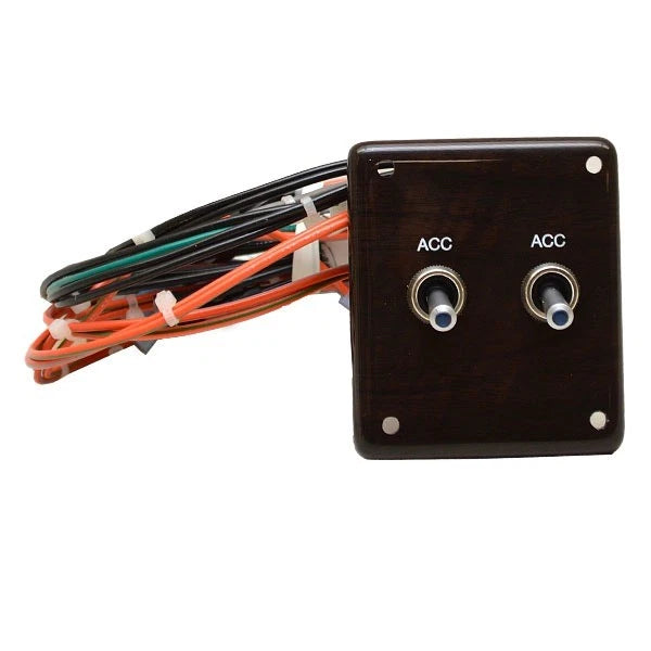 Harris Kayot Boat Accessory Switch Panel 2107950 - Woodgrain Plastic