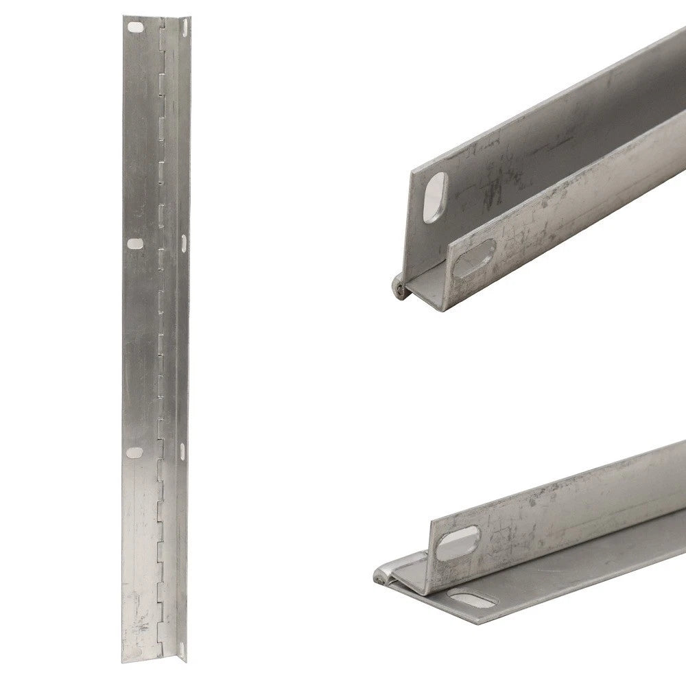 Boat Offset Hatch Seat Hinge - 23 1/4 X 2 1/4 X 7/8 Inch Aluminum